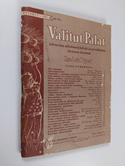 Valitut palat syyskuu 1945