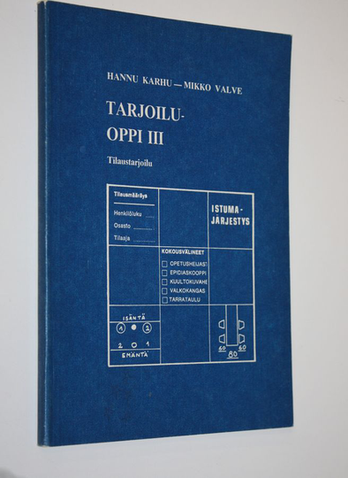 Hannu Karhu : Tarjoiluoppi 3, Tilaustarjoilu