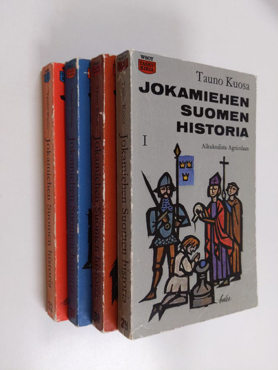 Tauno Kuosa : Jokamiehen Suomen historia 1-4