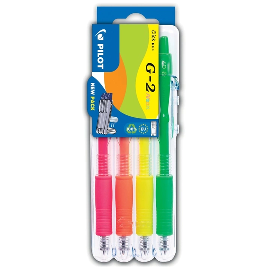 Pilot G2 Neon 2GO 4-setti