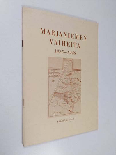 Väinö E. Leino : Marjaniemen huvilayhdyskunta : muistelmia sen synnystä ja kehityksestä aina Helsingin kaupungin liittämiseen saakka