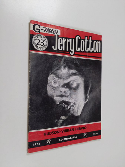 Jerry Cotton 23/1973 : Hudson-virran hirviö