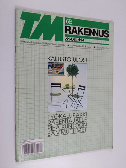 Tekniikan maailma 6B/1986 : rakennusmaailma