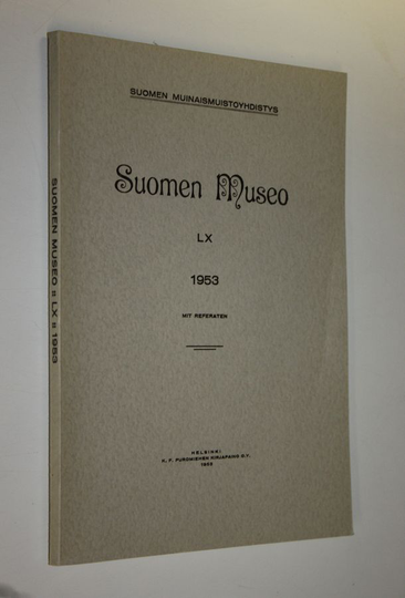 Suomen museo LX 1953