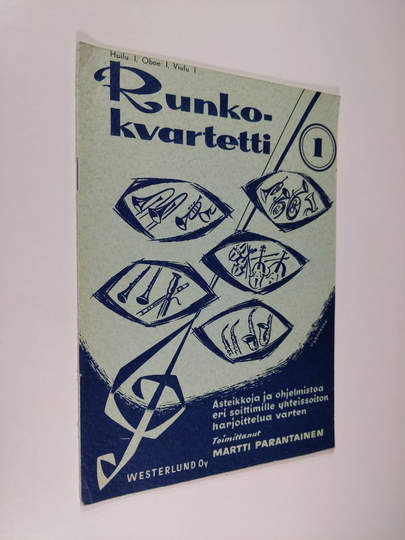 Runkokvartetti, 1 - asteikkoja ja ohjelmistoa eri soittimille yhteissoiton harjoittelua varten