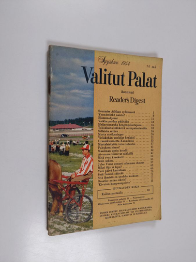 Valitut Palat syyskuu 1954
