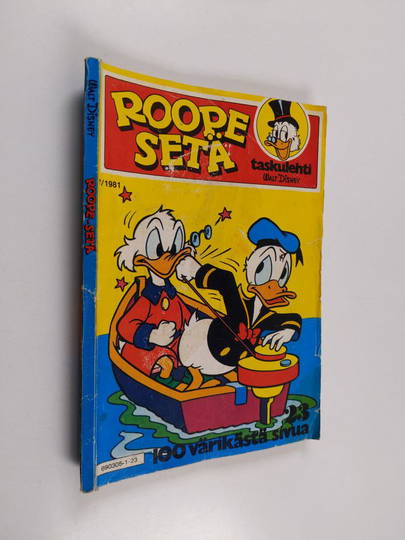 Walt Disney : Roope-setä 7/1981