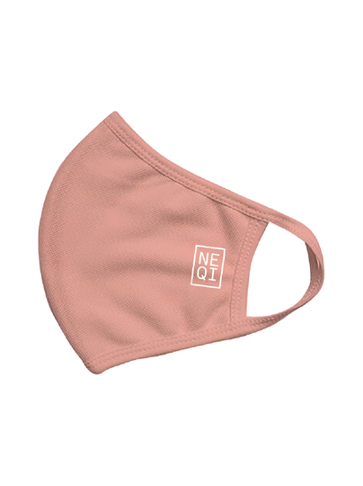 Neqi reusable face mask pink, s-m 3kpl