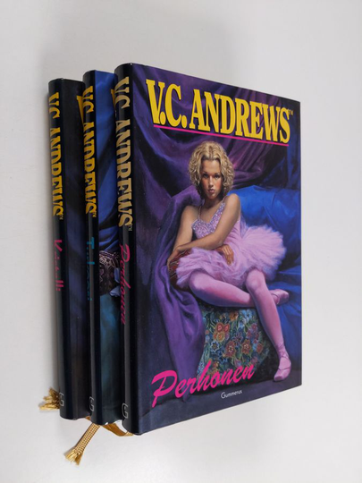 V. C. Andrews : Virginia Andrews paketti (3 kirjaa) : Turkoosi ; Kristalli ; Perhonen