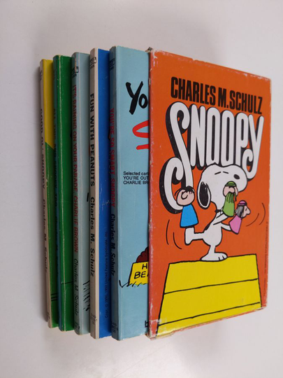 Charles M. Schulz : Snoopy setti (5 kirjaa) : Good ol´ Snoopy ; All this and Snoopy, too ; It's raining on your parade, Charlie Brown ; Fun with