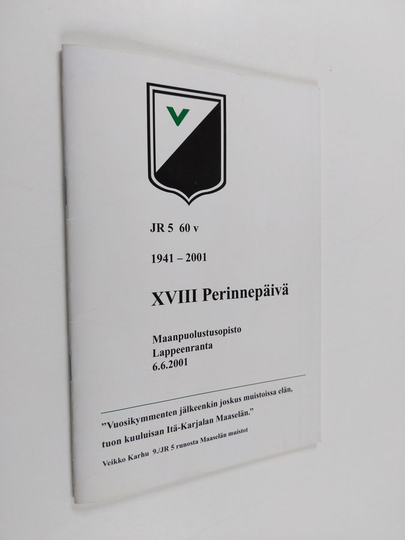 JR 5 60v. 1941-2001 XVIII perinnepäivä