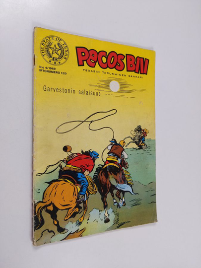 Pecos Bill : Texasin tarunomainen sankari nro 4/1969 ; Garvestonin salaisuus
