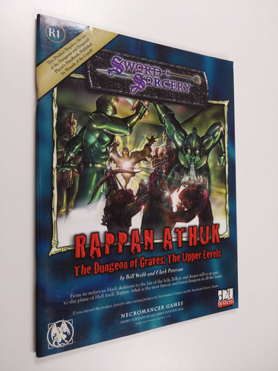 Clark Peterson ym. : Rappan Athuc - The Dungeon of Graves : The Upper Levels