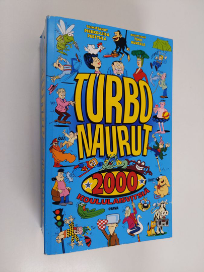 Pirkko-Liisa Perttula : Turbonaurut : 2000 koululaisvitsiä