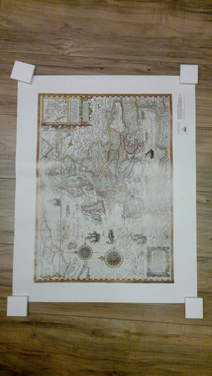 Plancius Petrus (Platt) : Europam ab Asia et Africa segregant... Norvegiam, Suediam, Moscoviam, Vel potius russiam... Babtista a doetechum fecit ...