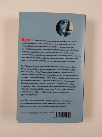 David Bodanis : E = mc2 : maailman tunnetuimman yhtälön elämäkerta
