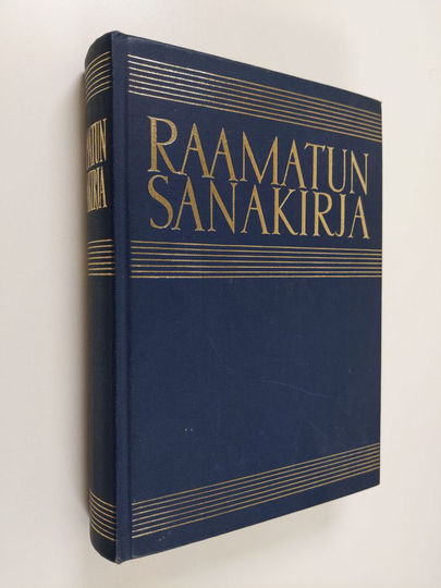 Aapeli Saarisalo : Raamatun sanakirja
