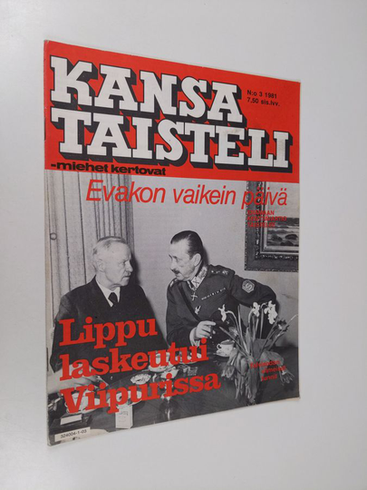 Kansa taisteli - Miehet kertovat 3/1981 : kuvauksia sotiemme tapahtumista