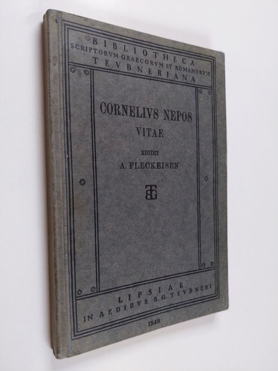 Cornelius Nepos : Cornelii Nepotis vitae : post carolum halmium recognovit Alfredus Fleckeisen