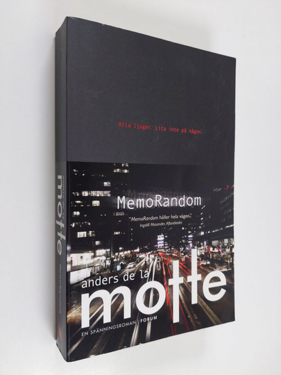 Anders De la Motte : Memorandom : en spänningsroman