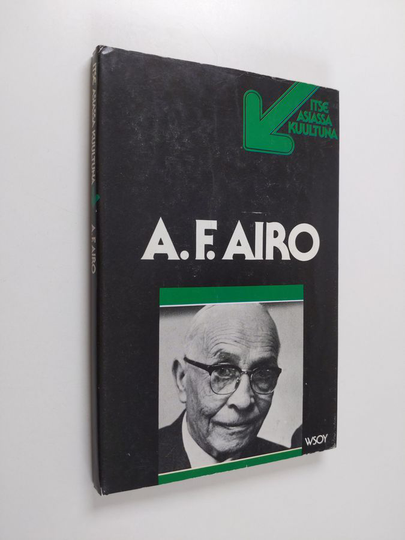 A. F. Airo : A. F. Airo : TV-ohjelma - Nauhoitus 16.1.1978, ensiesitys 16.2.1978