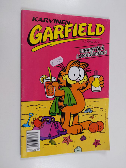 Jim Davis : Garfield 7/1992