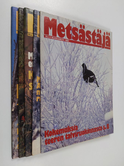 Metsästäjä 1-6 / 1983 (Numero 2 puuttuu)
