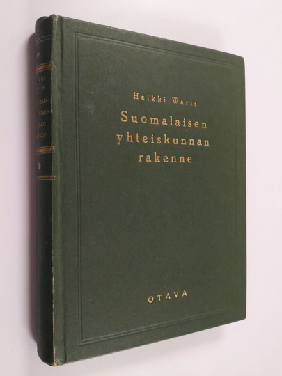 Heikki Waris : Suomalaisen yhteiskunnan rakenne