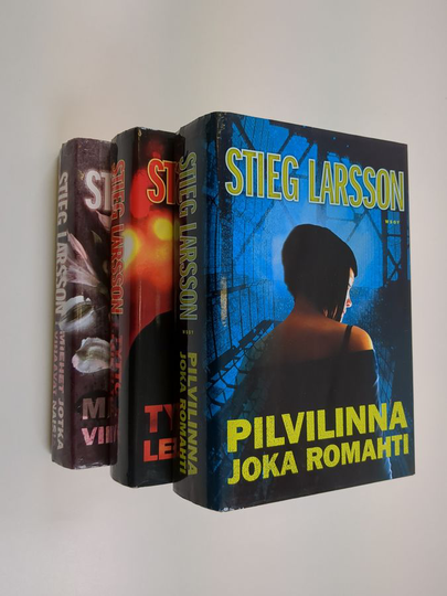 Stieg Larsson : Millennium-trilogia 1-3 : Miehet jotka vihaavat naisia ; Tyttö joka leikki tulella ; Pilvilinna joka romahti