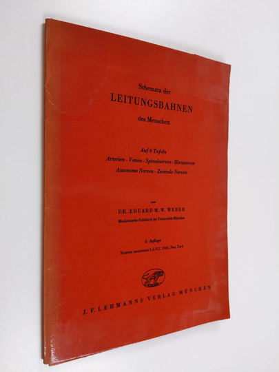 Eduard M. W. Weber : Schemata der leitungsbahnen des Menschen
