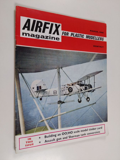 Airfix magazine for plastic modellers March 1968
