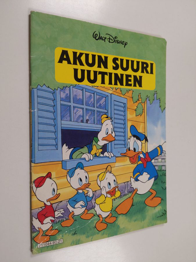 Walt Disney : Akun suuri uutinen