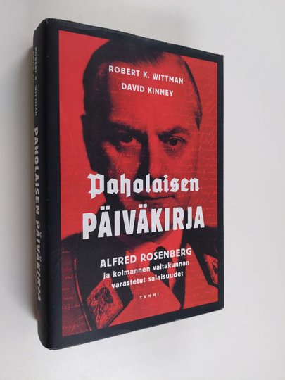 Robert K. Wittman : Paholaisen päiväkirja : Alfred Rosenberg ja kolmannen valtakunnan varastetut salaisuudet