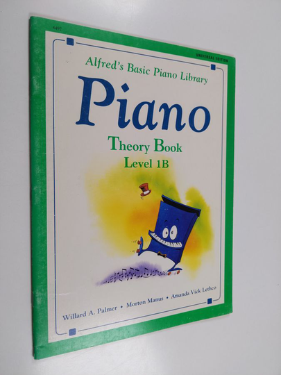 Morton Manus ym. : Alfred's Basic Piano Library - Theory Book level 1B