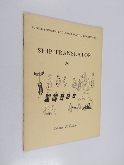 Holger E. Eklund : Ship translator 10 : suomi - svenska - English - español - portugûes