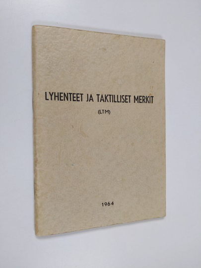 Lyhenteet ja taktilliset merkit (LTM)