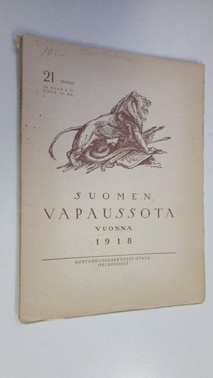 Suomen vapaussota vuonna 1918 21. vihko