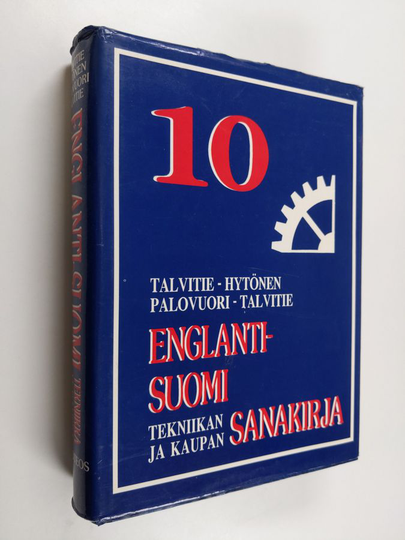 Jyrki K. Talvitie : Englanti-suomi tekniikan ja kaupan sanakirja