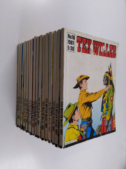 Tex Willer vuosikerta 1981 (1-16)