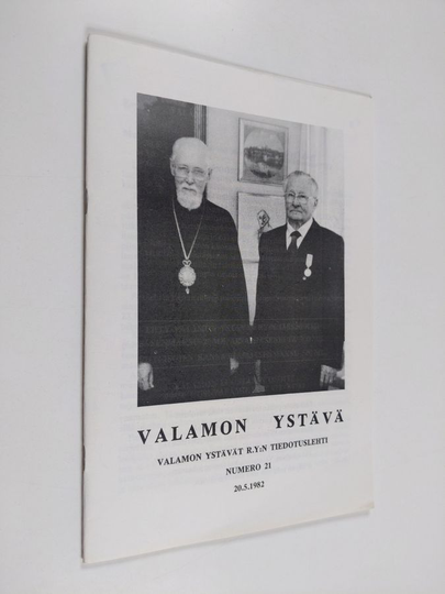 Valamon ystävä n:o 21 : Valamon ystävät R.Y:n tiedotuslehti