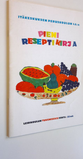 Itäkeskuksen peruskoulun 4An pieni reseptikirja
