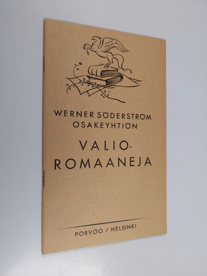 Werner Söderström Osakeyhtiön valioromaaneja