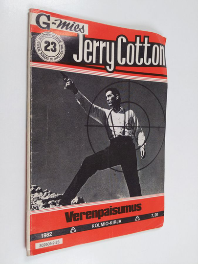 Jerry Cotton 23/1982 : Verenpaisumus