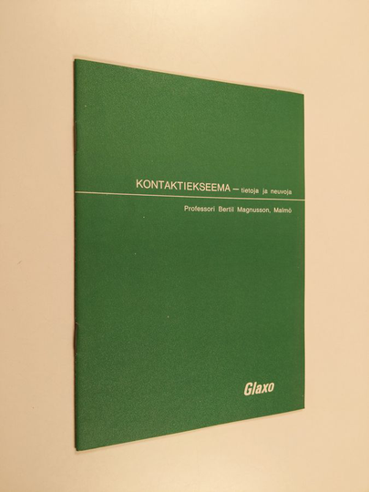 Bertil Magnusson : Kontaktiekseema : tietoja ja neuvoja