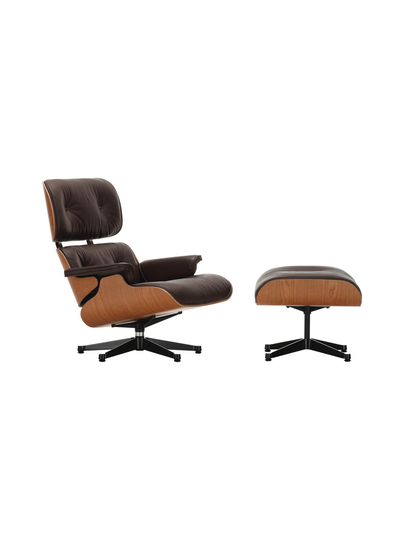 Eames lounge - nojatuoli ja rahi