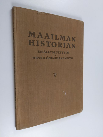 Maailmanhistorian sisällysluettelo ja henkilöhakemisto