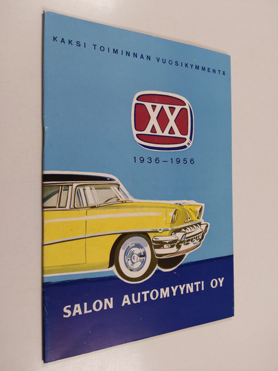 Salon Automyynti : kaksi toiminnan vuosikymmentä 1936-1956