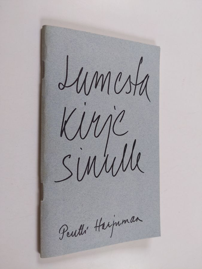 Pentti Harjumaa : Lumesta kirje sinulle