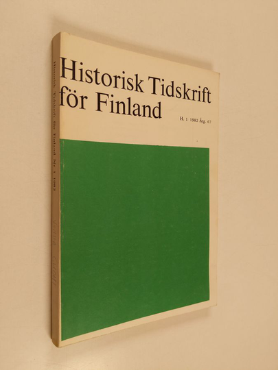 Historisk Tidskrift för Finland 1/1982