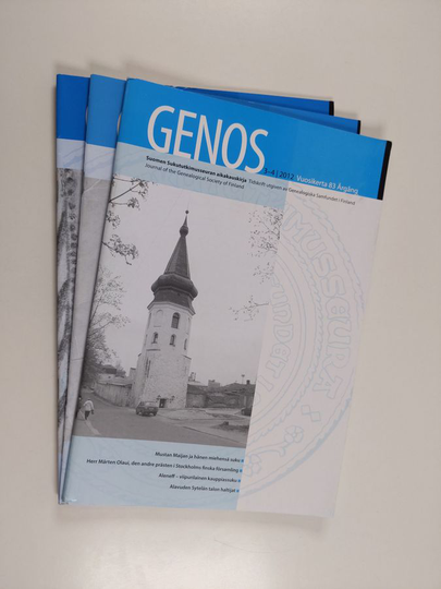 Genos vuosikerta 2012 (1-4)